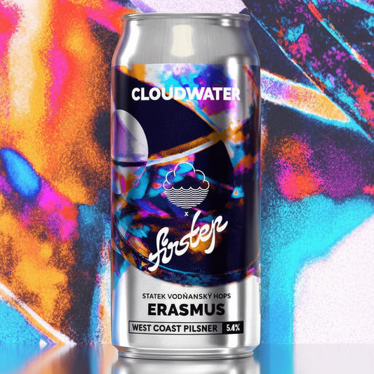 Erasmus x Firstep West Coast Pilsner
